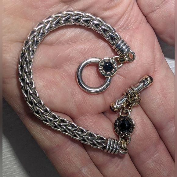 Sterling 14k David and Ronnie Bracelet - Picture 7 of 7